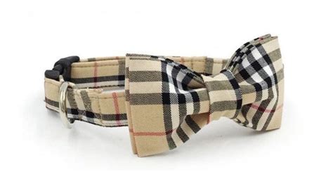 burberry dog bow tie|burberry dog collars.